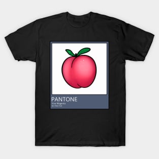 Pantone Viva Magenta Peach Card T-Shirt